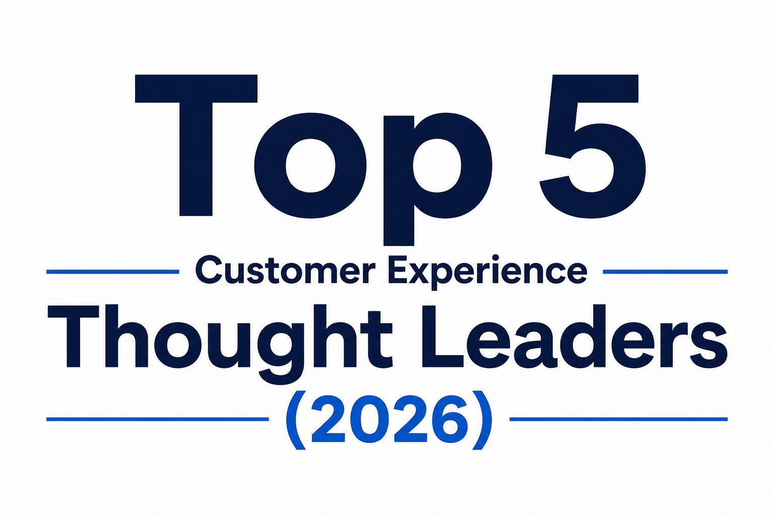 Top 5 Customer Experience Thought Leaders (2026)