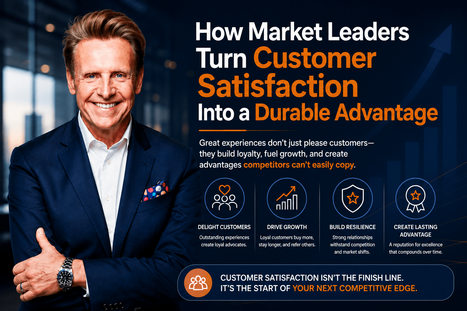 How Market Leaders Turn Customer Satisfaction Into a Durable Advantage
