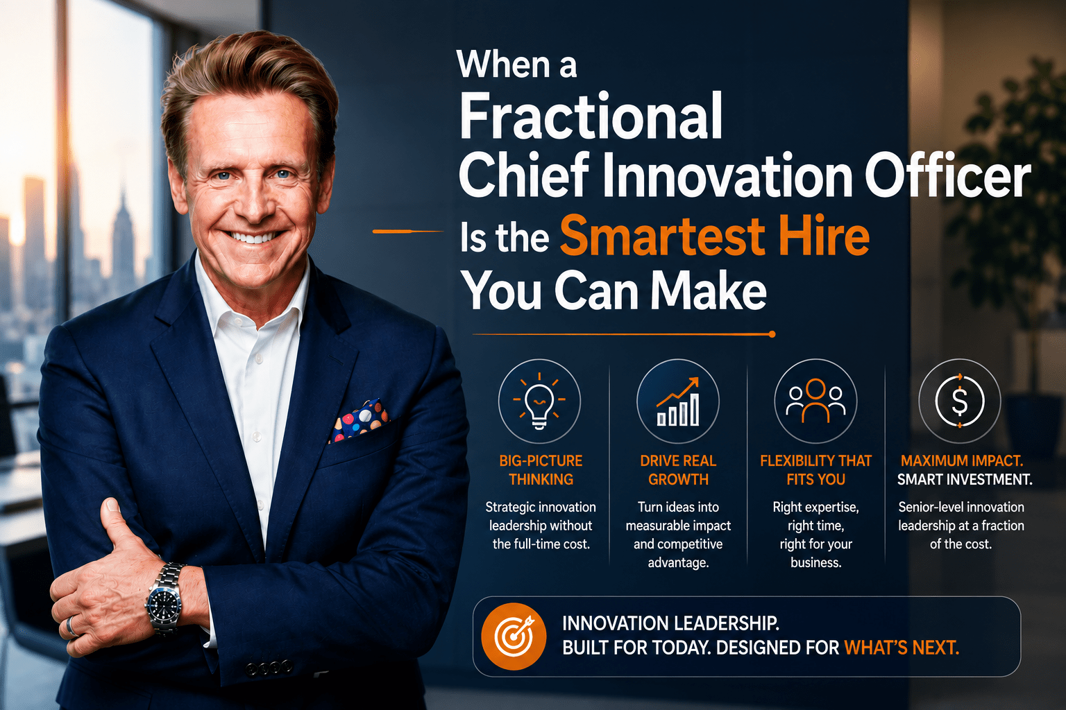 When a Fractional Chief Innovation Officer Is the Smartest Hire You Can Make